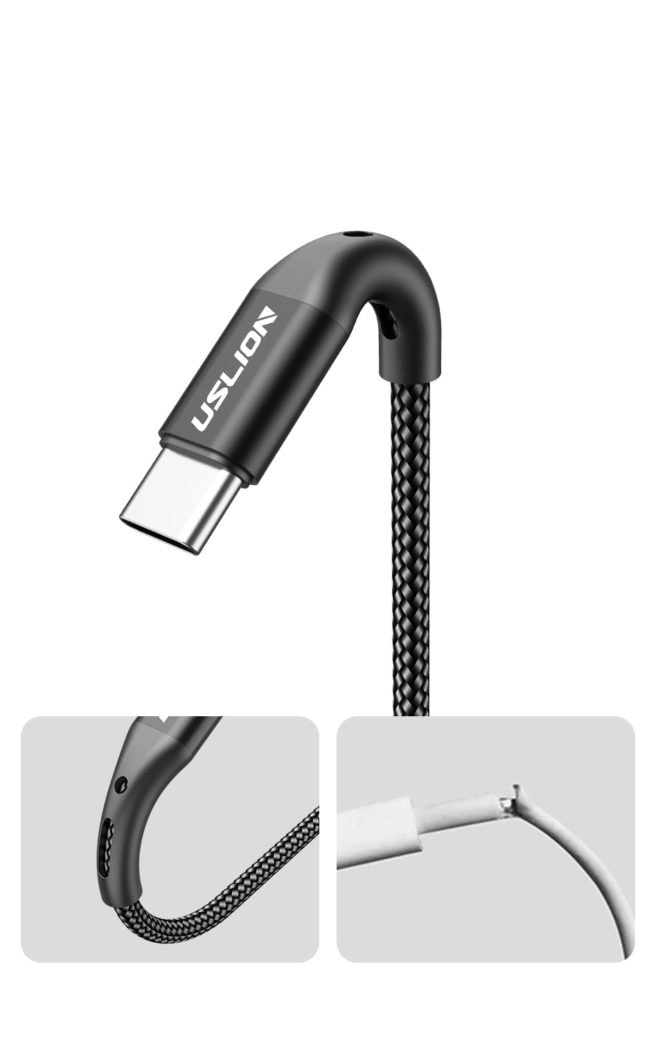 3A Type C USB Charging Cables 3A Type C USB Charging Cables
