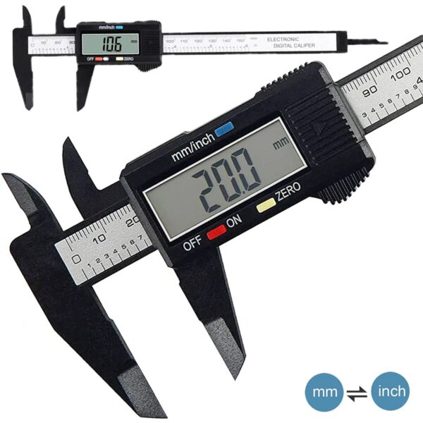 Electronic Digital Caliper Gauge Micrometer Measuring Tool Digital Ruler