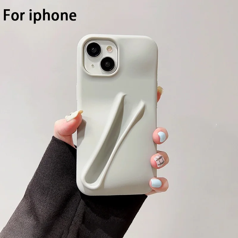 New lipstick Portable Case For iphone 15 pro max Phone Case Silicone For 14 pro 13 pro max Fashion Style Dirt resistant