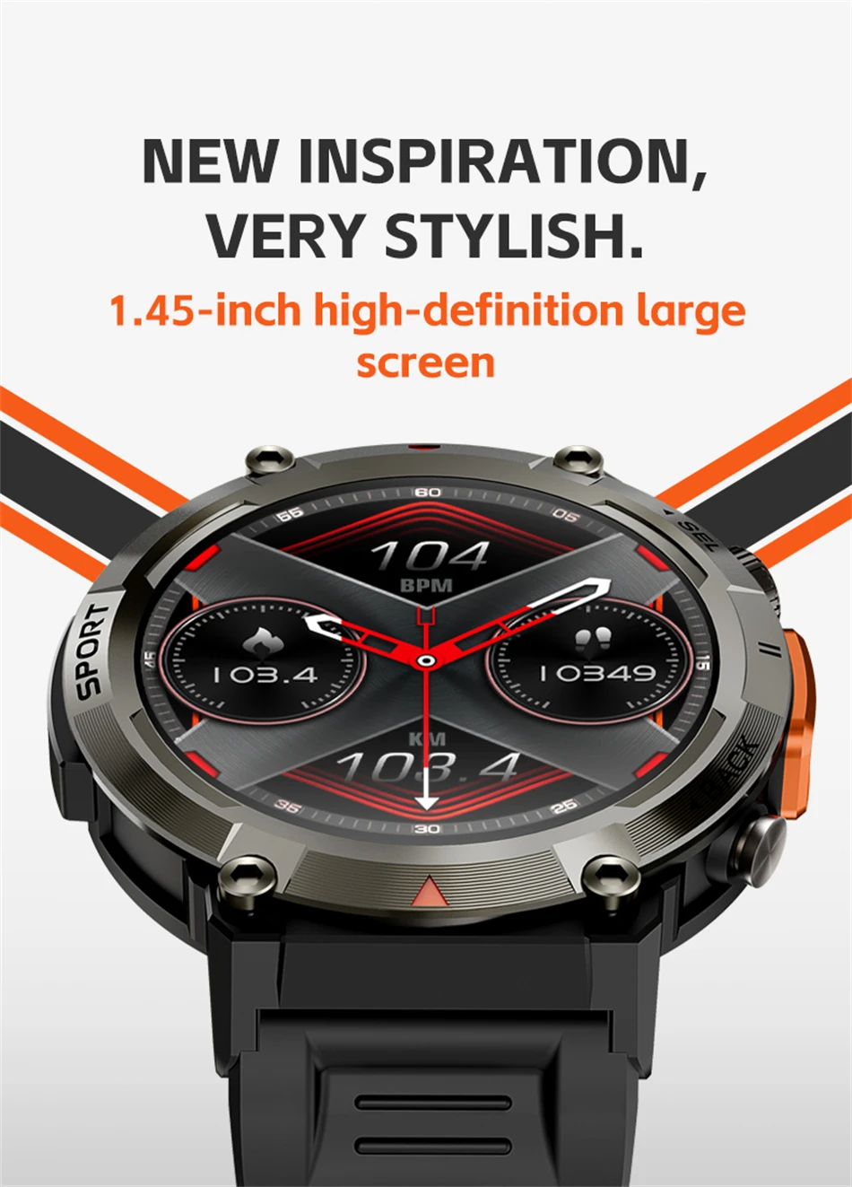 2024 New Smart Watch Men Military Sports Fitness Tracker Blood Pressure Waterproof Watches Bluetooth Call Smartwatch For Woman