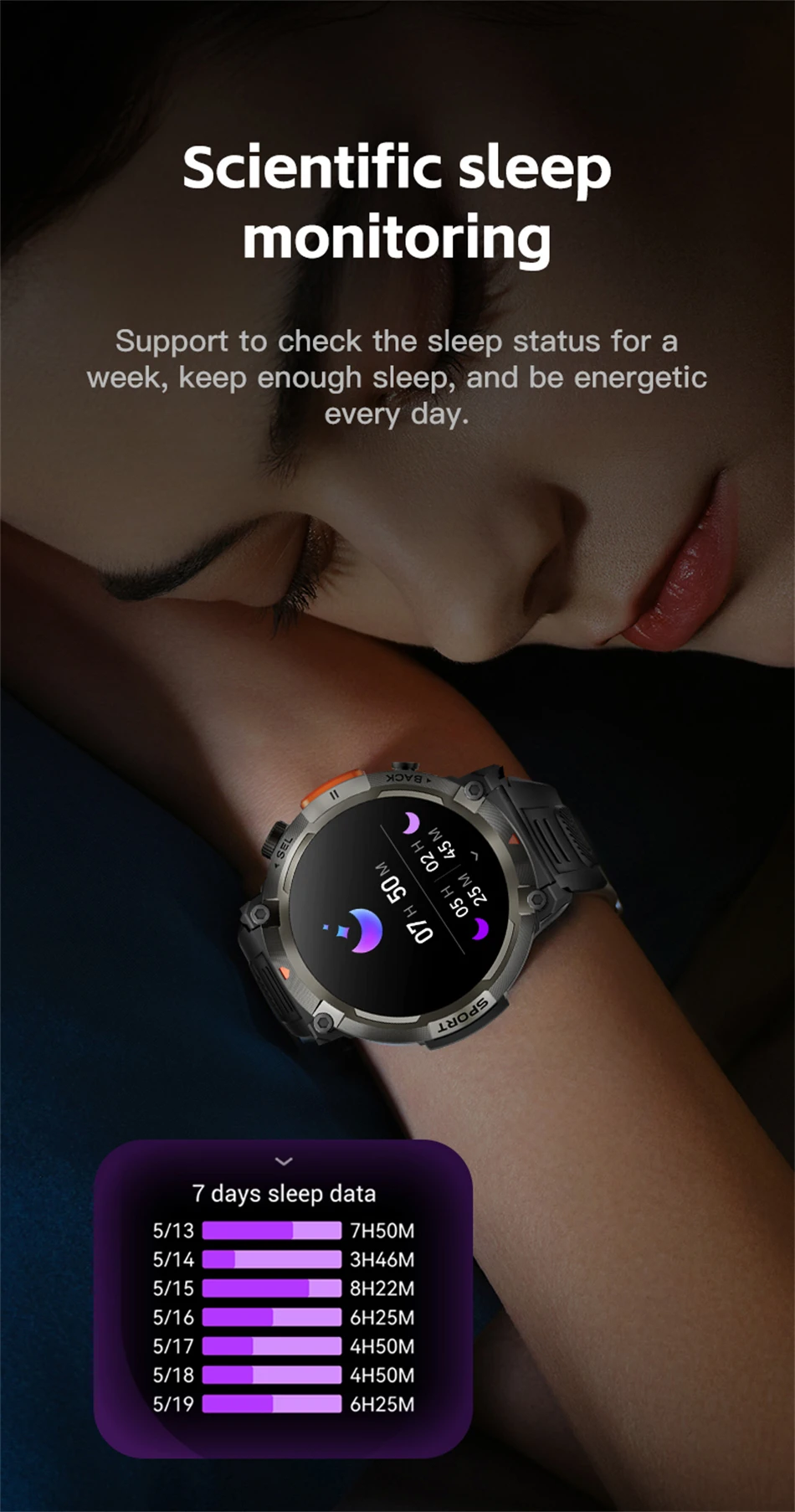 2024 New Smart Watch Men Military Sports Fitness Tracker Blood Pressure Waterproof Watches Bluetooth Call Smartwatch For Woman