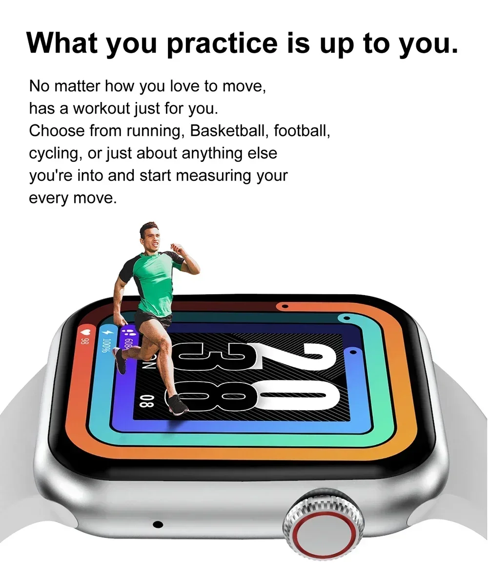 Smart Watch I9 Pro Max Series 7 Sports Fitness Smart Watch Customized dial Men and Women Bluetooth Call Gift for IOS and Android