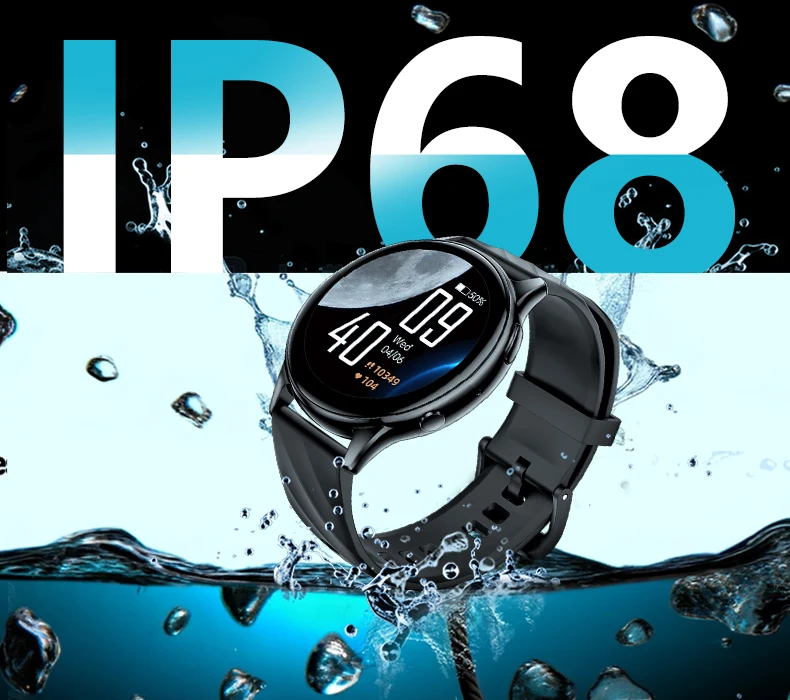 KUMI GW5 Smart Watch 1.39 inch NFC Bluetooth 5.2 100+ Sport Heart Rate Blood Pressure Oxygen Monitor Waterproof IP68