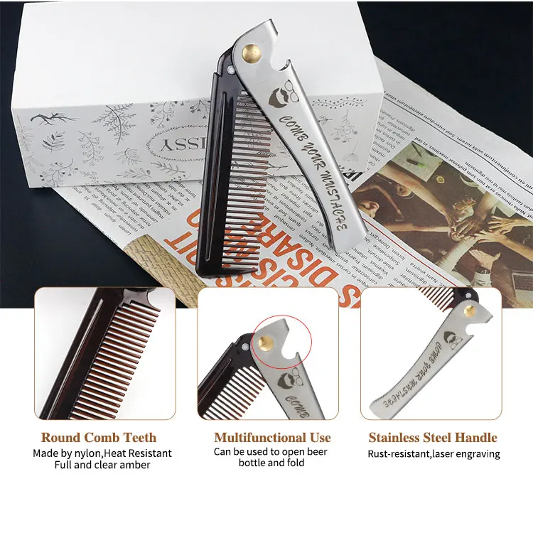 Natural Boar Bristle Wood Beard Brush Hairdresser Shaving Brush Men Mustache Comb With Gift Bag Beard Cleaning Hair Comb Set Natural Boar Bristle Wood Beard Brush Hairdresser Shaving Brush Men Mustache Comb With Gift Bag Beard Cleaning Hair Comb Set