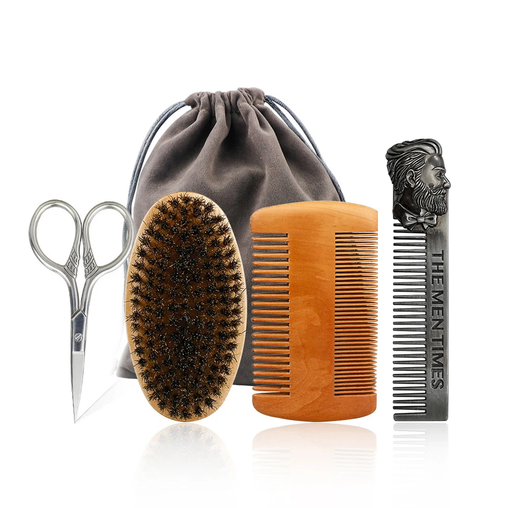 Beard Brush Set-A