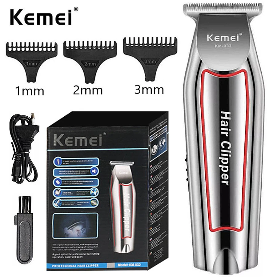 Kemei Professional Hair Trimmer Electric Beard Trimmer For Men Hair Clipper Hair Cutter Machine Haircut Grooming Kit KM-032 Kemei Professional Hair Trimmer Electric Beard Trimmer For Men Hair Clipper Hair Cutter Machine Haircut Grooming Kit KM-032