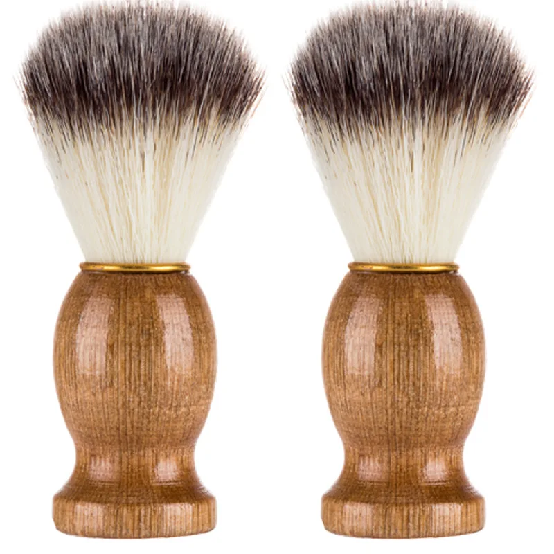 Natural Badger Hair Men's Shaving Brush Barber Salon Men Facial Beard Cleaning Appliance Shave Tool Razor Brush with Wood Handle Natural Badger Hair Men's Shaving Brush Barber Salon Men Facial Beard Cleaning Appliance Shave Tool Razor Brush with Wood Handle