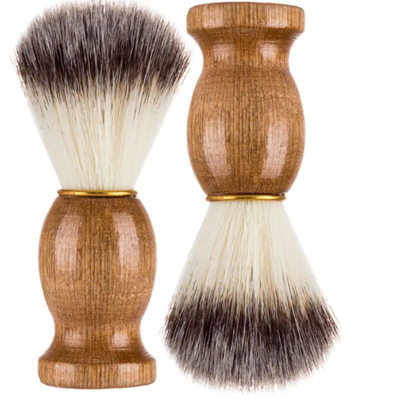 Natural Badger Hair Men's Shaving Brush Barber Salon Men Facial Beard Cleaning Appliance Shave Tool Razor Brush with Wood Handle Natural Badger Hair Men's Shaving Brush Barber Salon Men Facial Beard Cleaning Appliance Shave Tool Razor Brush with Wood Handle