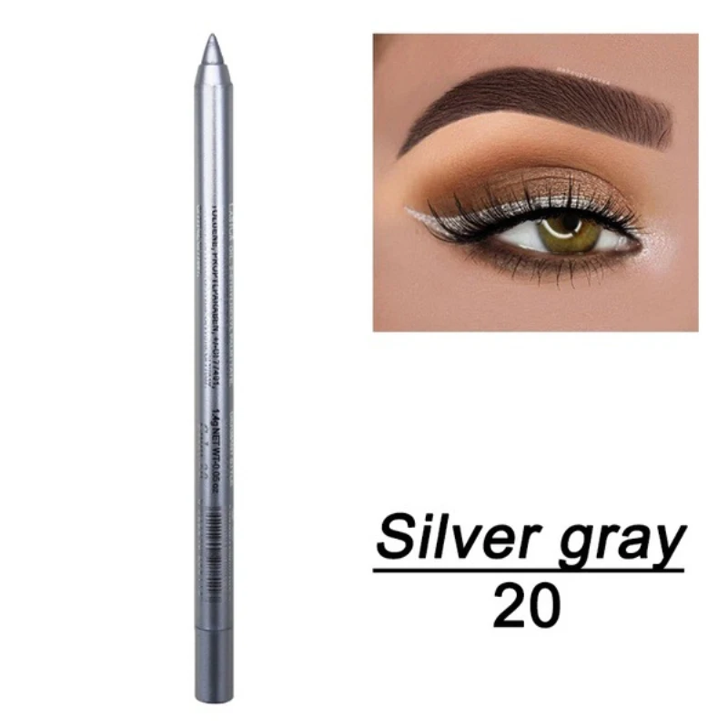 12Color Long-lasting Not Blooming Eyeliner Pencil Waterproof Pigment Eyeliner Pen Women Fashion Color Eye Makeup Cosmetics Tools