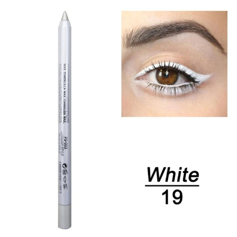 12Color Long-lasting Not Blooming Eyeliner Pencil Waterproof Pigment Eyeliner Pen Women Fashion Color Eye Makeup Cosmetics Tools