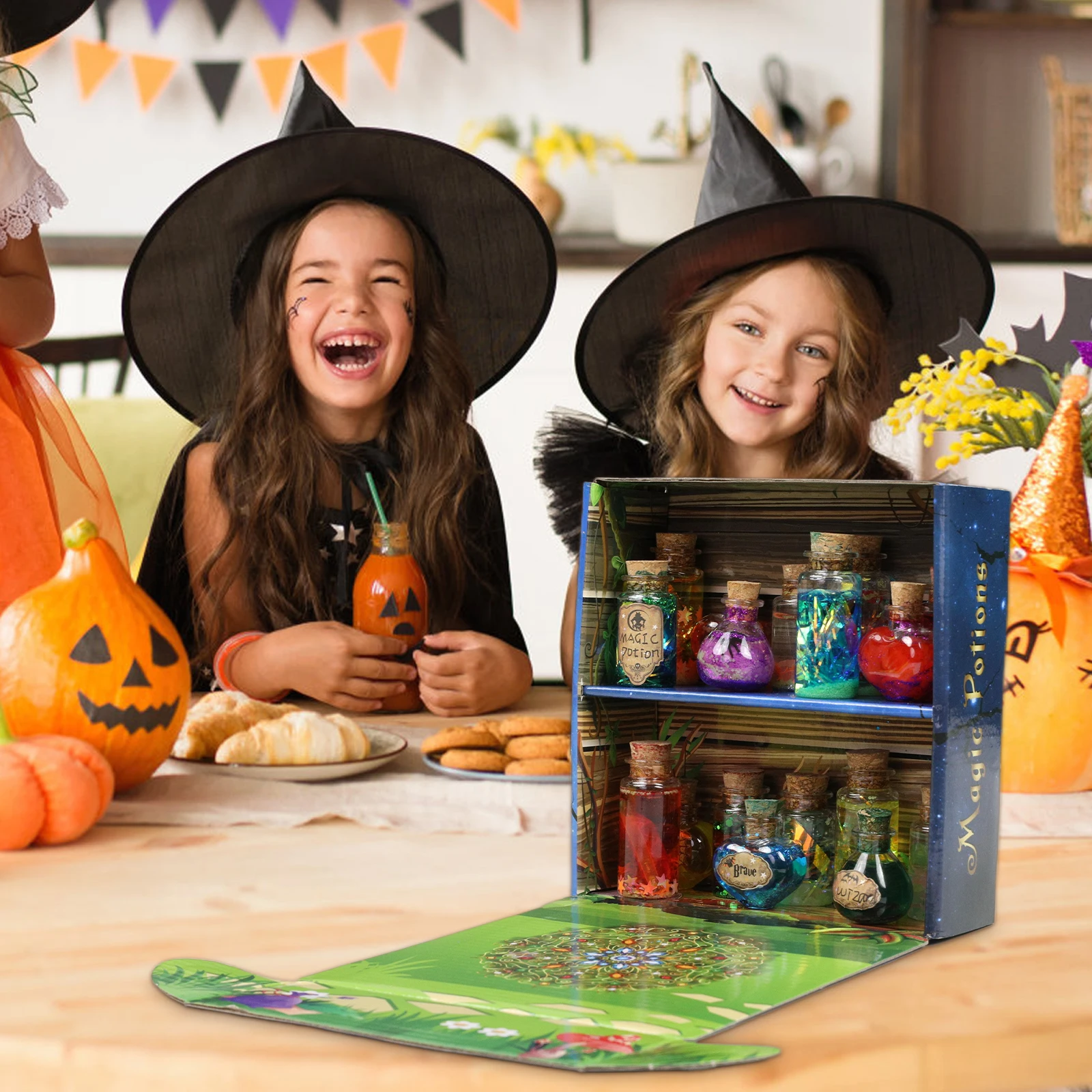 DIY Fairy Magical Potions Kit Witches' Magical Color Changing Freezing Potions Art Craft Kit Science Experiments Games Kid Craft DIY Fairy Magical Potions Kit Witches' Magical Color Changing Freezing Potions Art Craft Kit Science Experiments Games Kid Craft