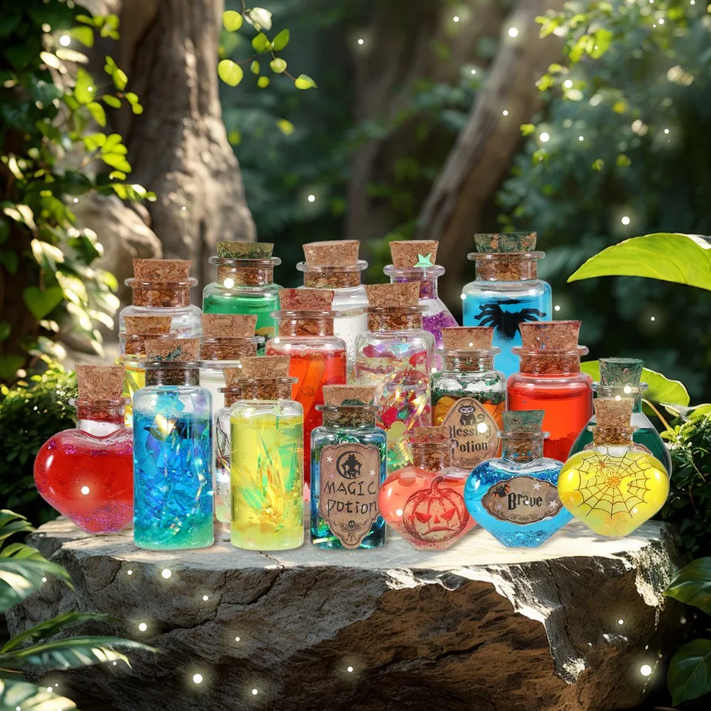 Fairy Magic Potions Kit Kids DIY Witch Glowing Spell Potion DIY Handmade Toys Science Experiments Kids Craft Kit Educational Toy Fairy Magic Potions Kit Kids DIY Witch Glowing Spell Potion DIY Handmade Toys Science Experiments Kids Craft Kit Educational Toy