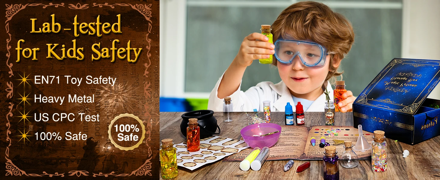 Fairy Magic Potions Kit Kids DIY Witch Glowing Spell Potion DIY Handmade Toys Science Experiments Kids Craft Kit Educational Toy Fairy Magic Potions Kit Kids DIY Witch Glowing Spell Potion DIY Handmade Toys Science Experiments Kids Craft Kit Educational Toy