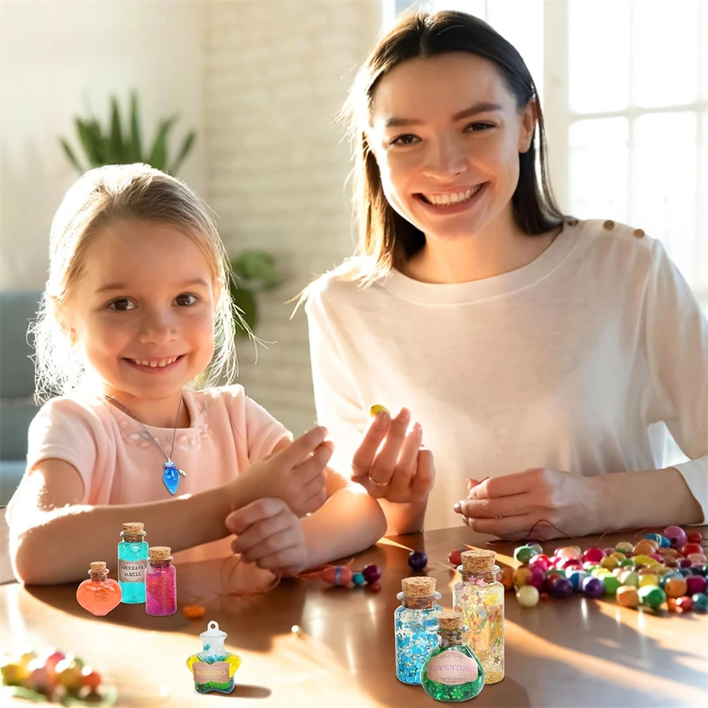 24 bottles DIY Fairy Magic Potions Kit Freeze Potion DIY Mixed Magic Wizard Potion Bottles Science Games Toys Children Gift