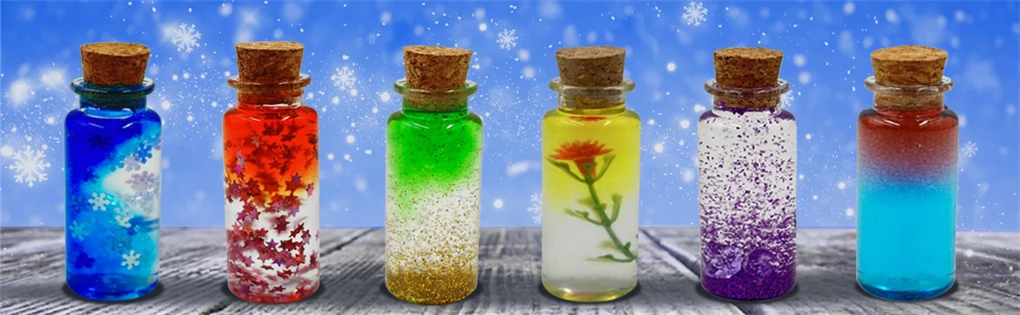 DIY Magical Potions DIY Handmade Toys Christmas Fairy Magic Potions Kit for Kids Halloween Decorations Toy 20/22 Bottles