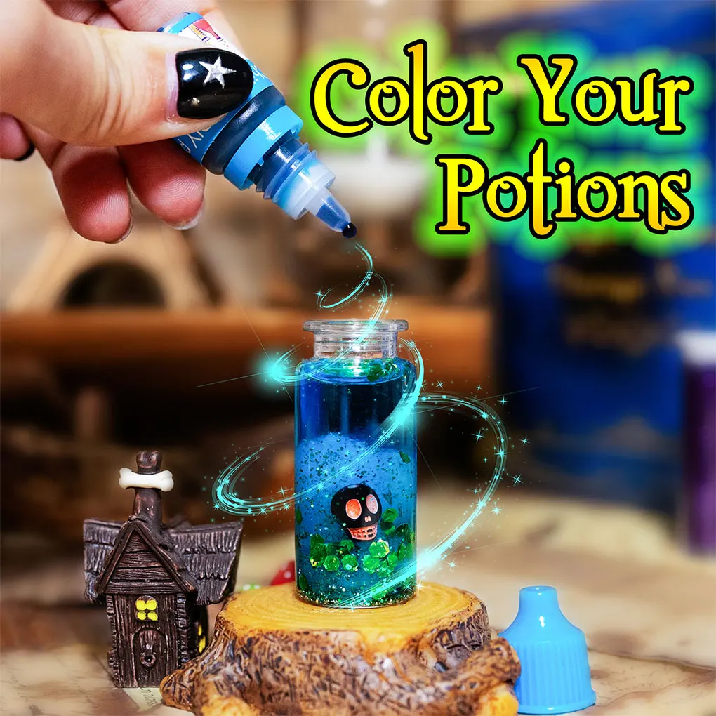 DIY Bottles Magical Potions Fairy Magic Potions Kit for Kids for Christmas Creative Art Craft Handmade Toy for Birthday Gift
