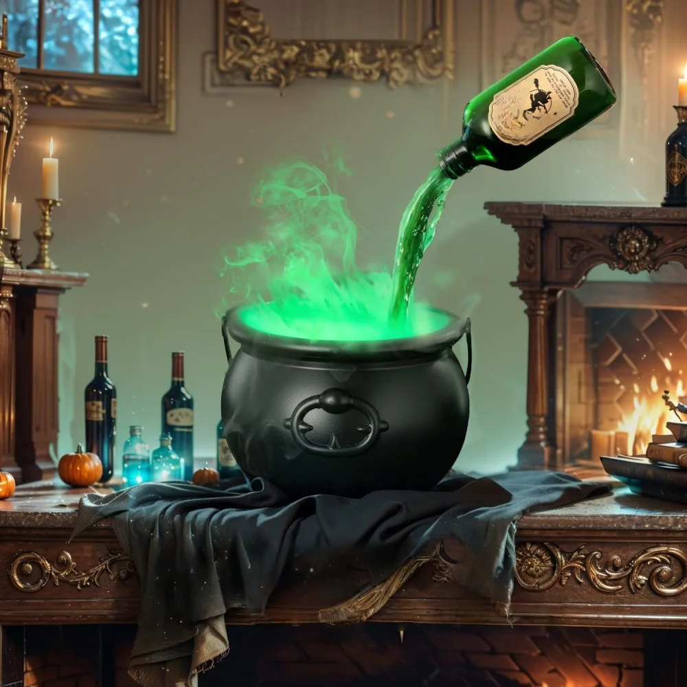 Halloween Magic Floating Potion Bottles,Horror House Decoration Hocus Pocus Party Scary Props Decor Halloween Party Supplies